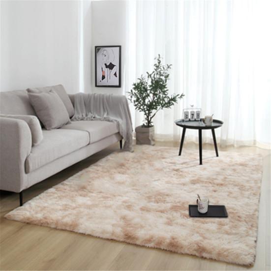 Rectangle Bandhnu Plush Floor Carpet Home Rug Living Room Mat Bedroom Decor