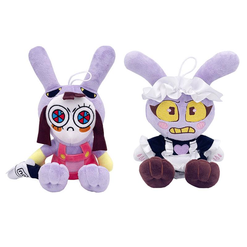 28-34cm Game Maid Jax Plush Toy THE AMAZING DIGITAL CIRCUS Anime Plushies Cuddly Stuffed Doll Kids Birthday Christmas Gifts