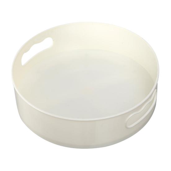 360 Storage Non-slip Tray Degree Rotating Plastic Multifunctional Cosmetic Snack Fruit Seasoning Box for Kitchen MIT