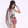 Dance Girl Clothes Sequins Suit K-pop Stage Outfit Fashion Jazz Dance Costume Children Hip-hop Cool Wear 3Pcs
