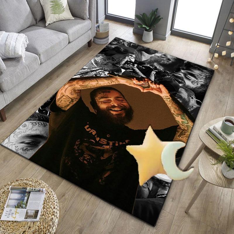 Musician's Heartfelt Expression Office Rug Chair Mat, Game Carpet, Suitable for Front Door, Bedroom, Living Room, Desk, Holiday Gift