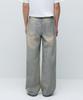 MUSINSA STANDARD Inside Out Loose Baggy Denim Pants [Light Indigo]