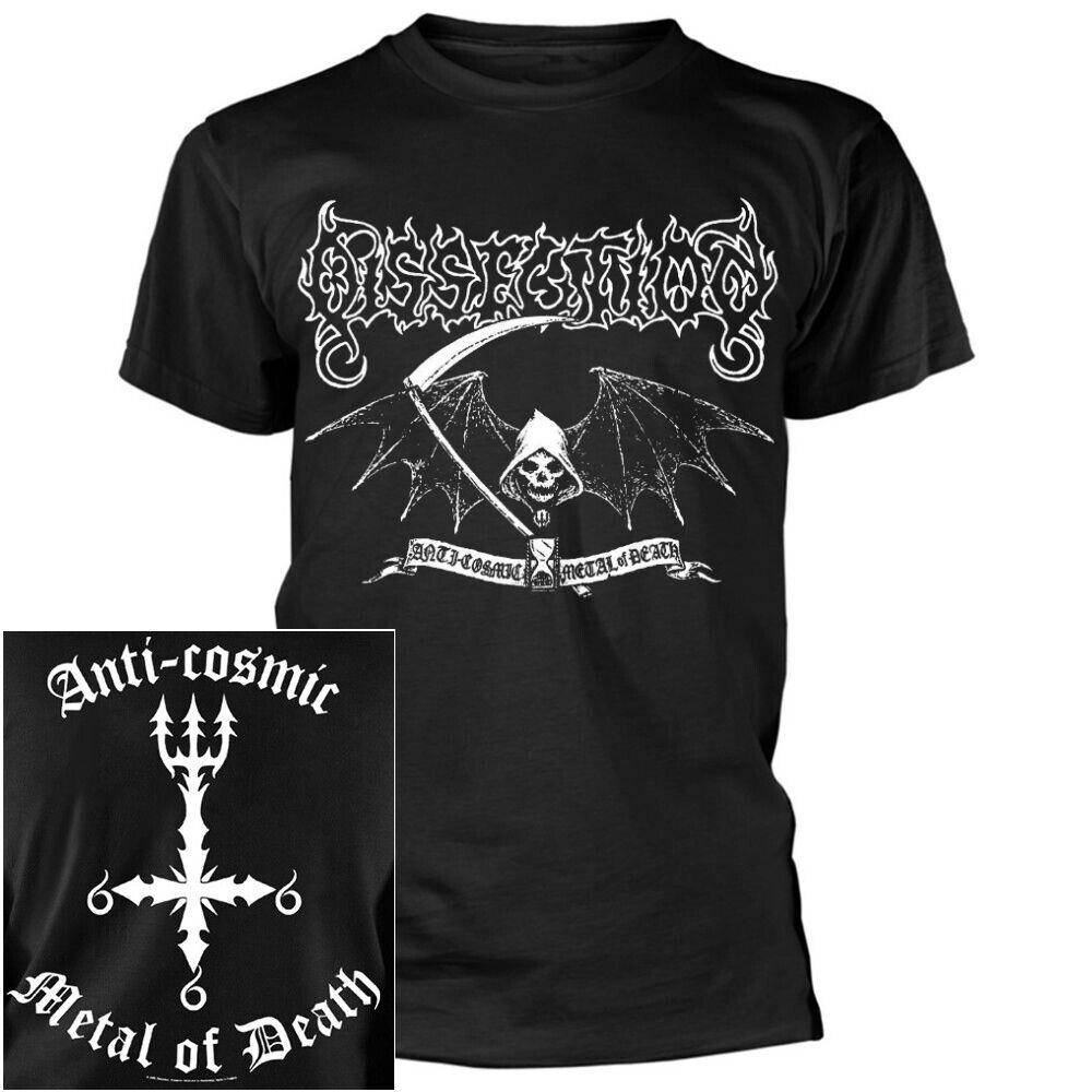 26 Футболка с принтом Жнец Рассечения S M L XL XXL Черная Футболка Death Metal Официальная Унисекс Футболка