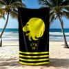 Borussia Dortmund Beach Towel Soft Durable Quickdry Comfortable Lightweight Perfect For Traveling Yoga Camping And Swimming