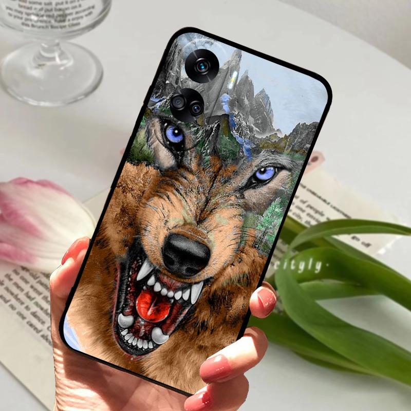 Для Чехол Honor 90 Lite Чехол Волк Лев Силиконовая Задняя Крышка Чехол для Телефона для Honor 90 Lite 5G Мягкий Чехол Honor 90Lite 90 Light Funda