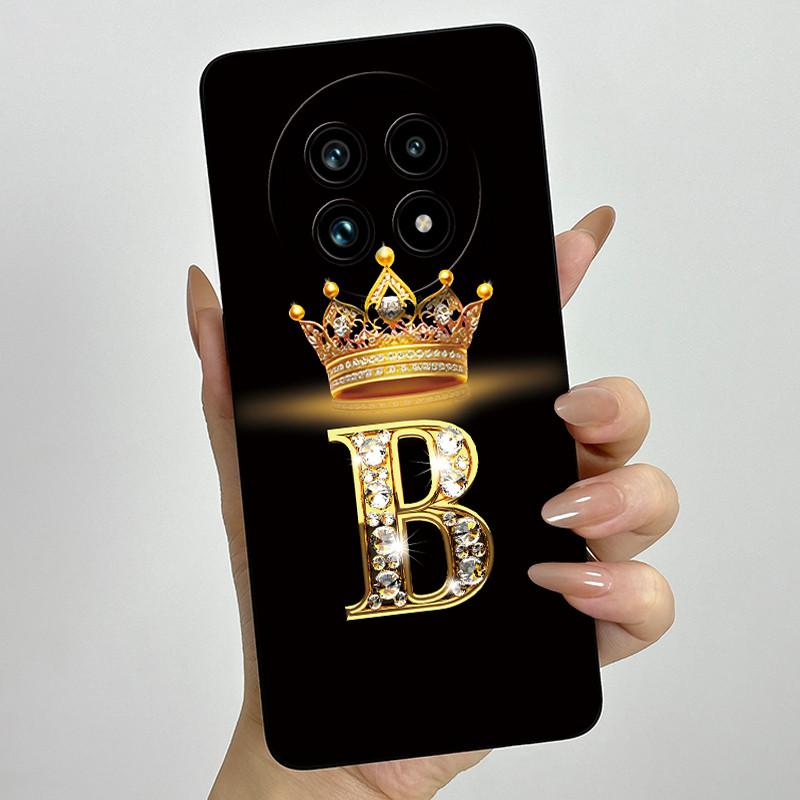 Чехол для телефона из жидкого силикона с буквой-короной для Realme 13 Pro Plus 13Pro 13ProPlus 5G, противоударный, с защитой объектива камеры, мягкая задняя крышка