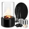 Indoor Outdoor Tabletop Fire-Pit Decoration Windproof Long Lasting Flame Safe To Use Portable