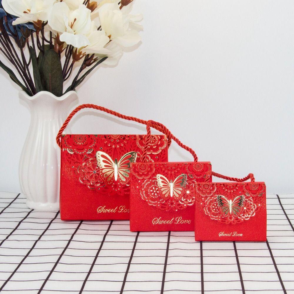 Многоцветная вырезанная бабочка коробка конфет бумажная коробка свадебный подарок упаковочная коробка подарок на день рождения