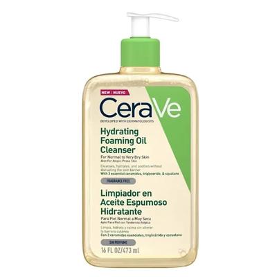 Cerave увлажняющее пенящееся очищающее масло 473 мл