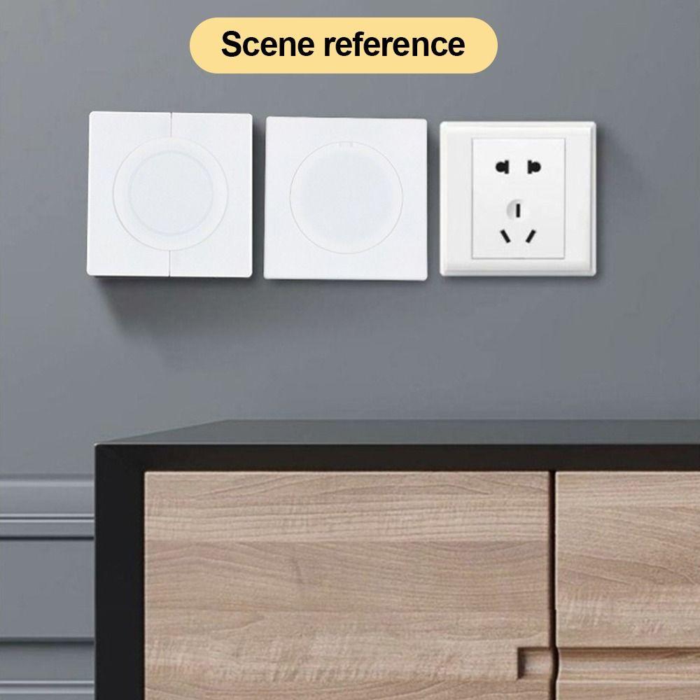 86Type Air-conditioning Dust Plug Easy Install Hole Cap Creative Wall Hole Cover Wall Decoration