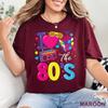 Футболка I Love The 80'S, Футболка для вечеринки в стиле 80-х, Футболка для поездки в стиле 80-х, 201452