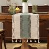 Soft Bohemian Table Flag Rustic Style Macrame Table Mat Knitted Cover Cloth  Festivals Decoration