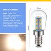 Светодиодная лампа Ruiandsion E12 12V 24V 10-30V Теплый Белый 2835 13SMD Чипсет E12 Винтовое Основание Свеча Светодиодная Лампа для Льдогенераторов, Диспенсеров Воды, Солевых Ламп