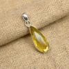 Amazing Citrine Gemstone Handmade 925 Sterling Silver Jewelry Pendant For Women