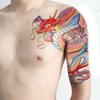 Dragon Fake Tattoo Sticker Durable Temporary Tattoo Sticker Half Nail Tattoo Sticker  Men