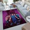 Halloween horror horror theme Stranger Things carpet home living room decoration table and chairs anti slip door mat outdoor picnic mat carpet A7