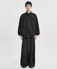 AJOBYAJO [Set] Multi Lace Trim Raglan Track Set-Up [Black]