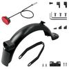 Upgraded Electric Scooter Rear Mudguard Fender Brake Taillight Replacement Accessories Parts for Xiaomi M365 Pro 2 1S Sets