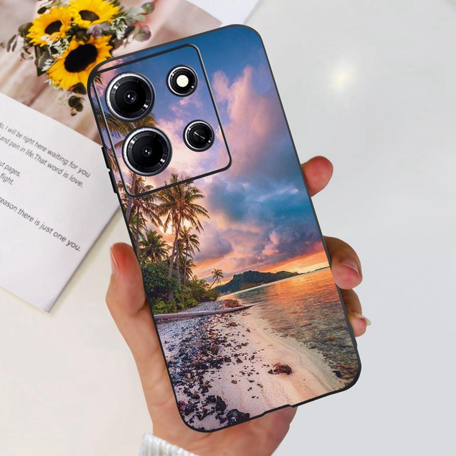 Модный Чехол-бабочка для телефона Infinix Note 30i Note30 Pro 2023 Мягкий Силиконовый ТПУ Задняя Крышка Для Infinix Note 30 Pro Note30i