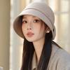 New Women's Autumn and Winter Woolen Bucket Hat Basin Hat
