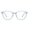 LENSKART BLU | Zero Power Cut Computer Glasses | Anti Glare, Lightweight  | Full Rim Rectangular | For Men & Women | Medium | LB E16221