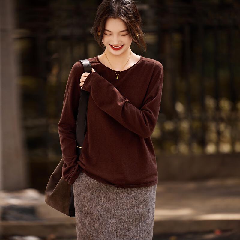 Women's Cashmere Blend Loose Knit Sweater