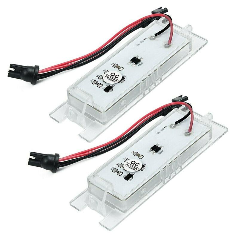 For Vauxhall Opel Astra H Corsa C/D Zafira B Adam LED License Number Plate Light