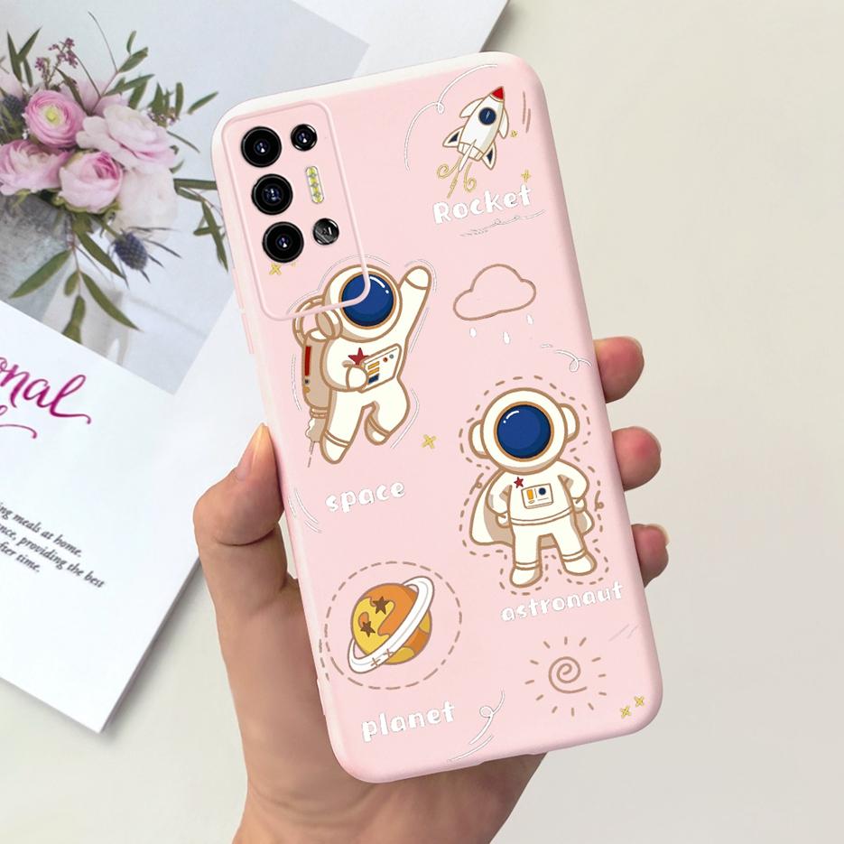 Чехол для Tecno Pova 2 LE7 LE7n Милый Мультяшный Динозавр Мягкий Силиконовый Чехол для Телефона Для Tecno Pova 2 Pova2 Задняя Крышка 6.9'' Сумки