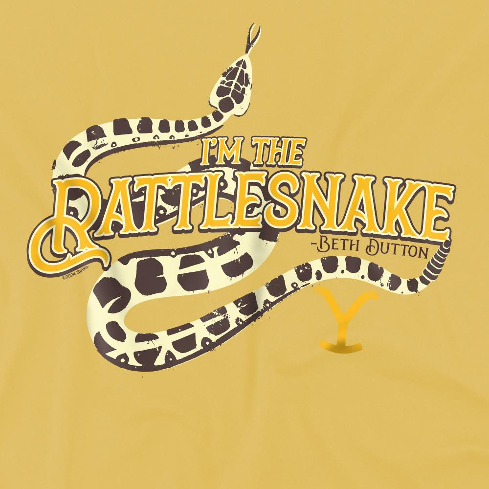 Yellowstone Mens I´m the Rattlesnake T-Shirt