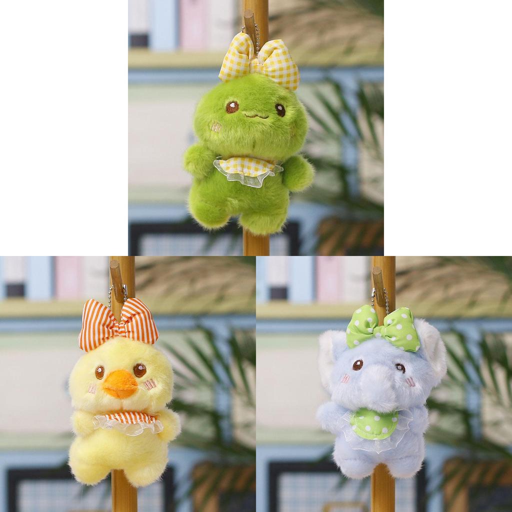 Plush Bunny Keychain Soft Toy With Pp Cotton Fill For Kids And Adults