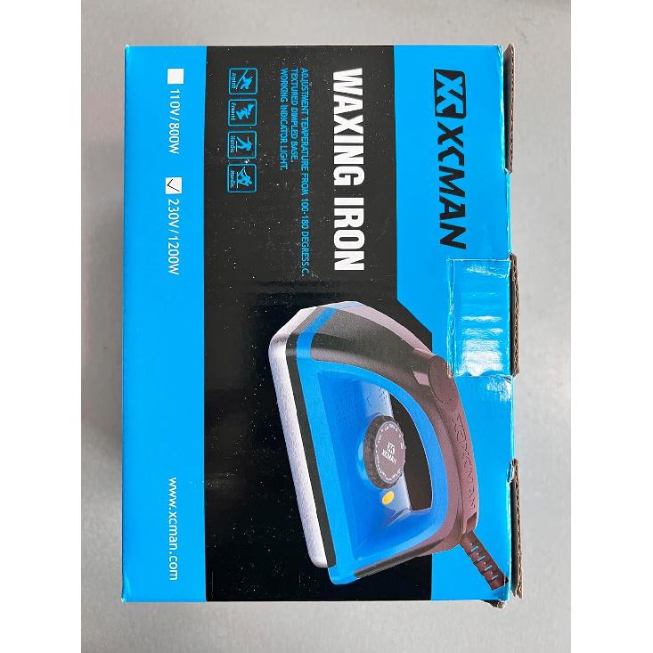 Воскоплав XCMAN для лыж и сноуборда 120В 800Вт с текстурированной подошвой и хорошим термостатом, высокая точность контроля температуры