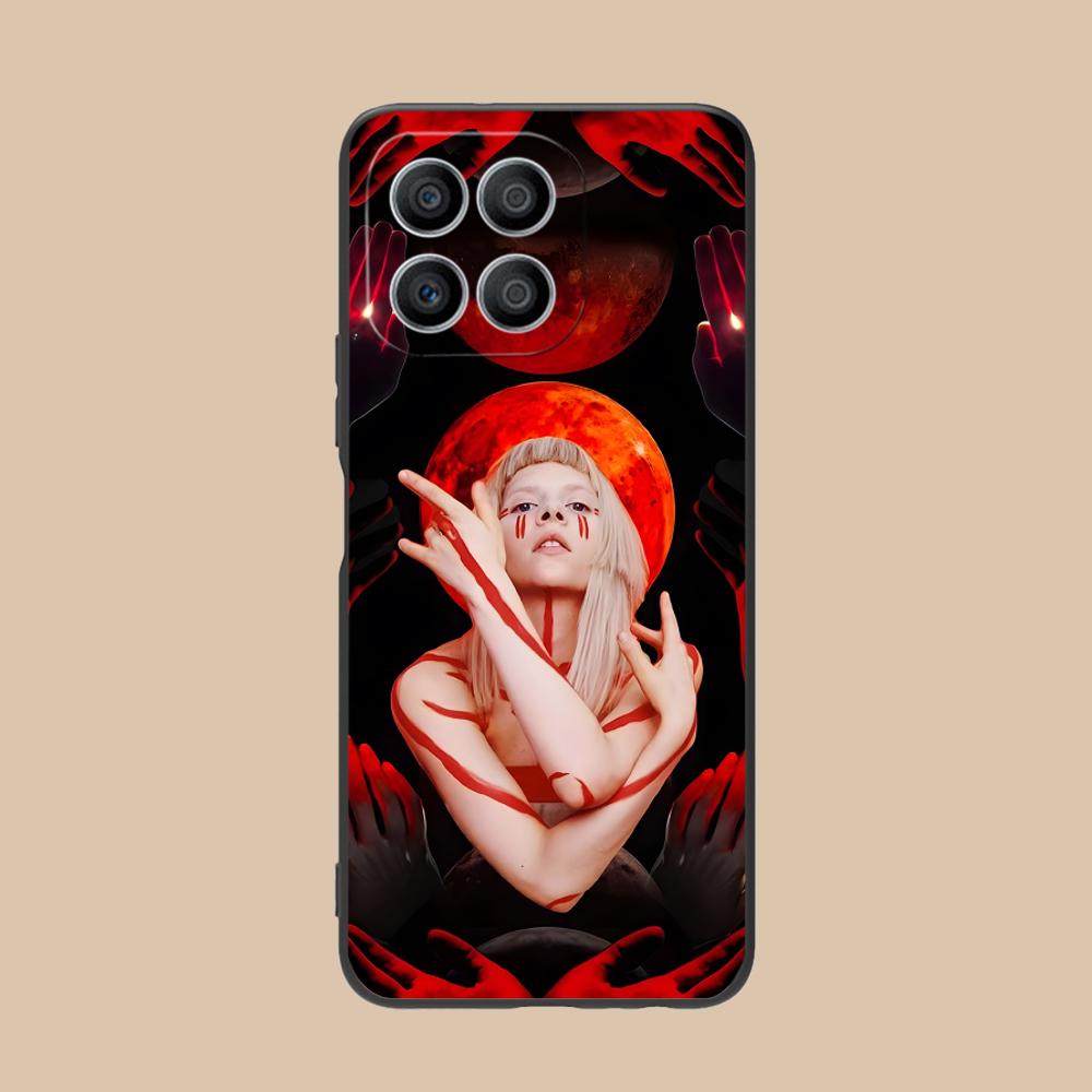 Матовый ТПУ чехол для мобильного телефона Aurora Aksnes для Honor 90 80 70 60 50 30 20 10 9 8 7 Pro S SE Lite 5G Цветная печать