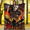 Halloween Horror Movie Throws Blanket The Shape Halloween Blankets for Beds Adults and Children Bedroom Living Room Decoration