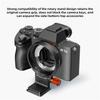 Rotatable Horizontal-To-Vertical Tripod Mount Collar Lens Collar Quick Release for DSLR Mount For Stable Photography