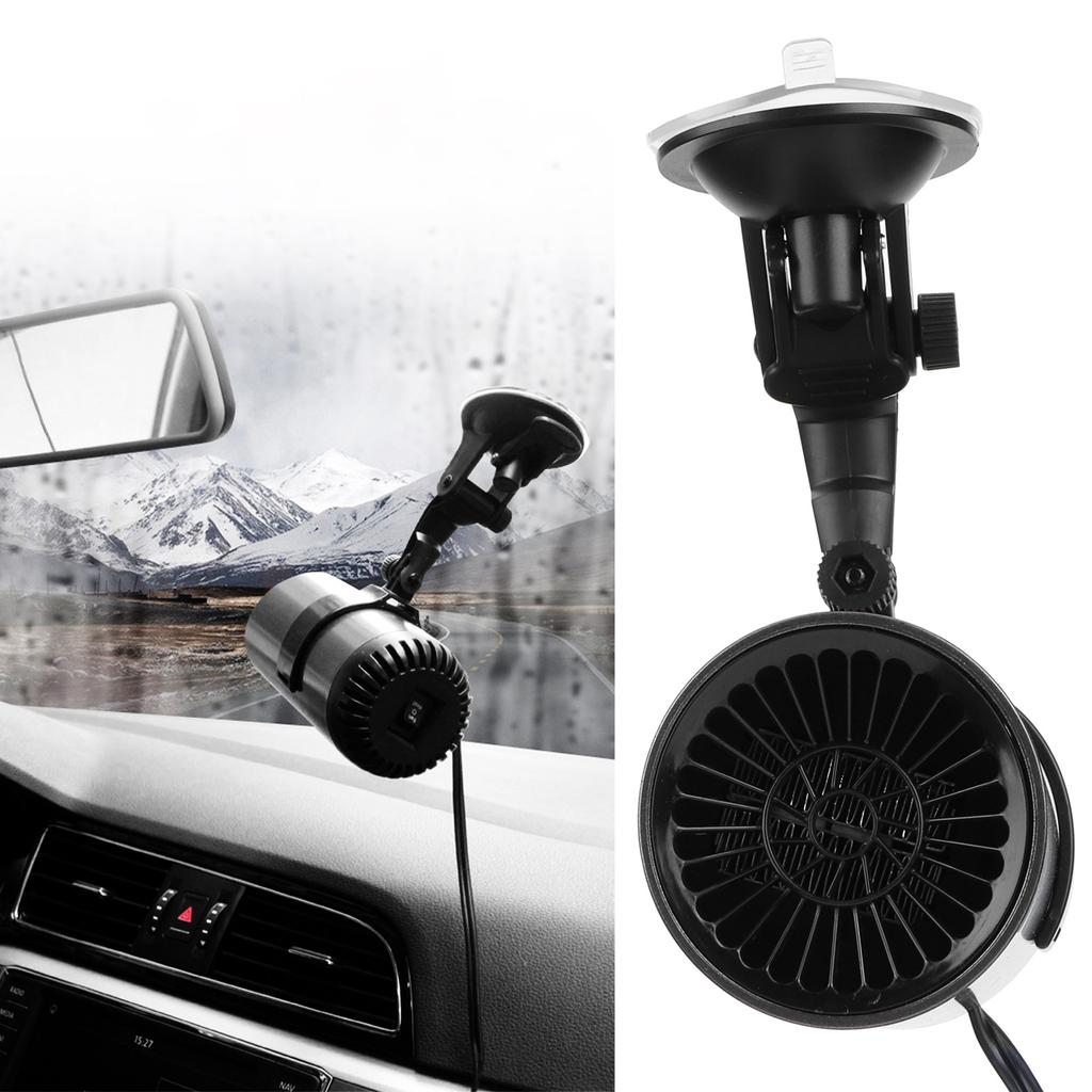 150W Portable 2 In 1 Auto Cooling Heating Fan Heater Car Defroster 12V Car Cigarette Lighter