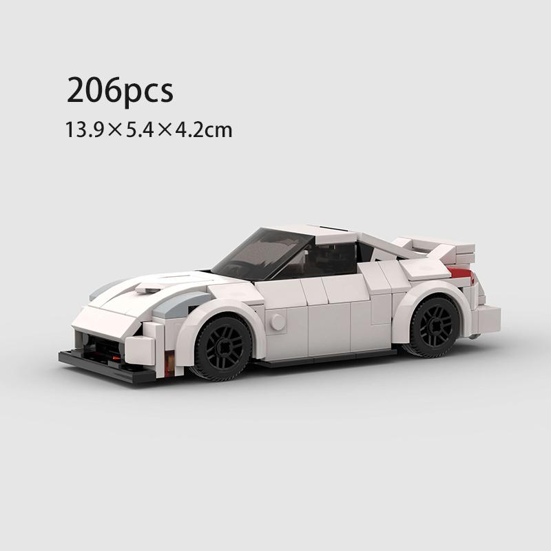 Moc City Speed Car Rally Sport Vehicle Racer ae86 M8 Модель Строительные блоки R34 Гоночный Супер Техника Кирпич Рождественский подарок