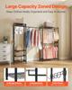Clothing Garment Rack, Heavy Duty Clothes Rack, Freestanding Clothes Racks with Steel Frame, 363 kg Load Capacity Closet Wardrobe with Storage Shelves