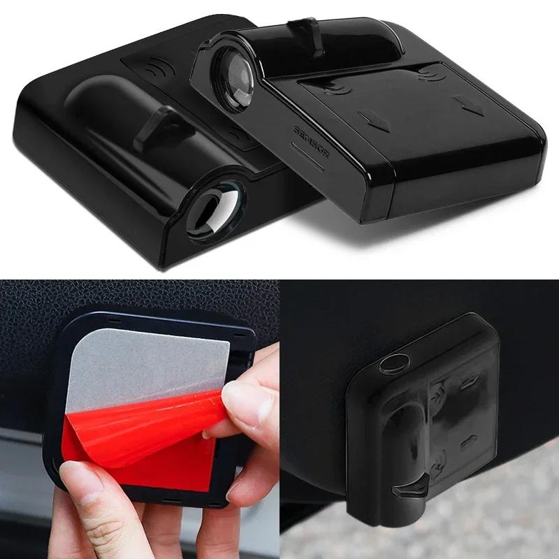 Universal Model HD Car Door Lamp Projector For Citroen C4 C3 C2 C1 Berlingo Picasso Saxo Car Badge Welcome Light Car Accessories ysjg48