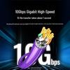 Ugreen 10-гигабитный экранированный Ethernet-кабель Cat7