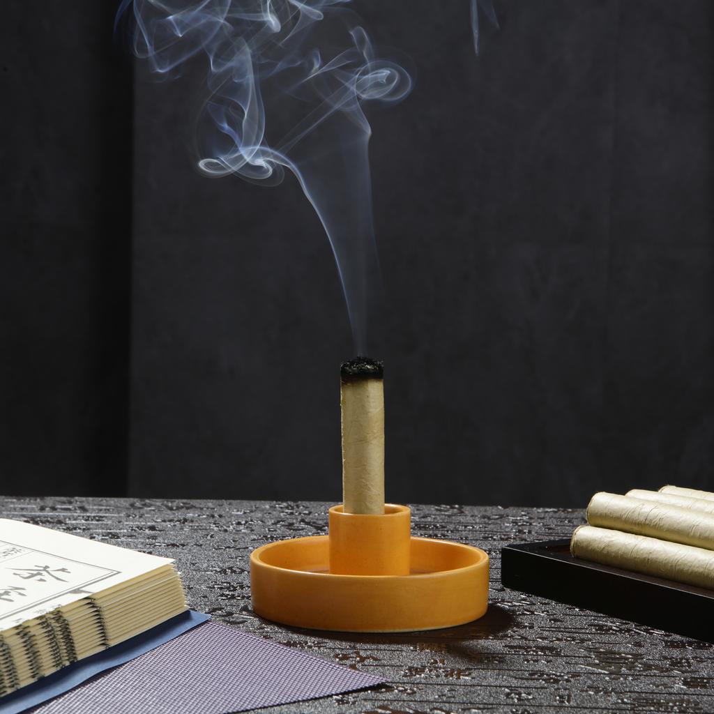 Ceramic Palo Santo Holder Incense Burner for Palo Santo Sticks Incense Holder Scent Wood Stand and Ash Catche