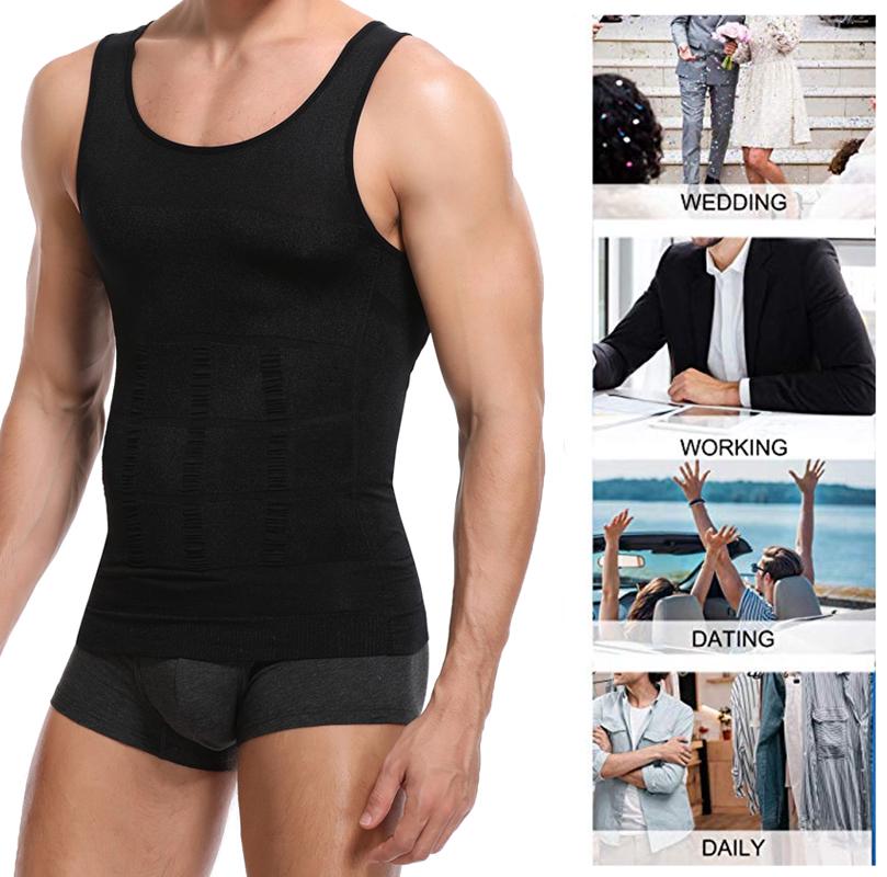 Мужская спортивная майка с утягивающим эффектом