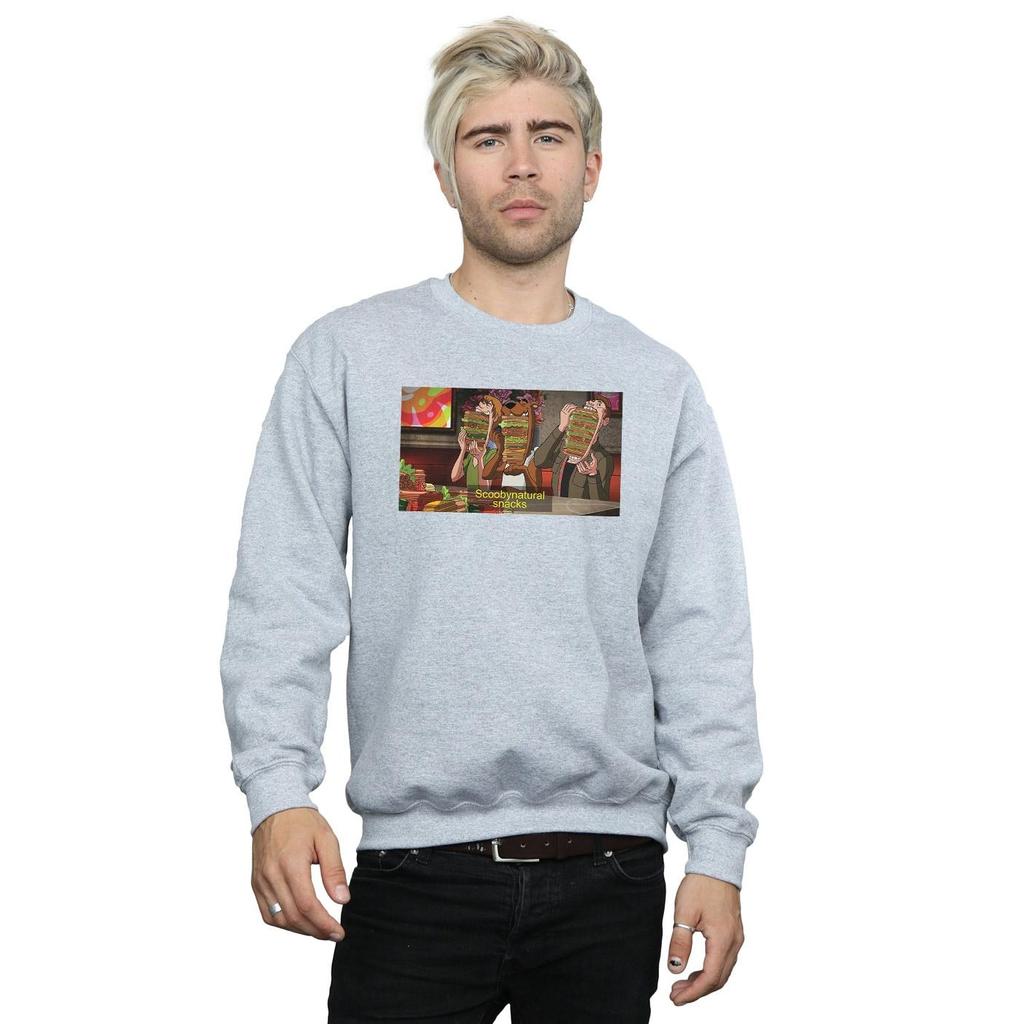 Scoobynatural Mens Supernatural Snacks Sweatshirt
