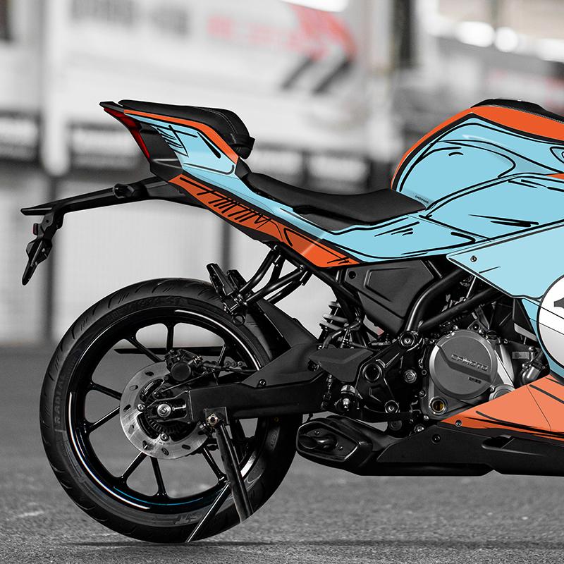 Для защиты и декора аксессуаров мотоцикла с набором наклеек CFMOTO 250SR 300SR Наклейки на обтекатель в различн