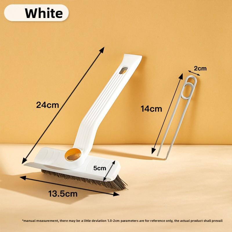 Многофункциональная вращающаяся щетка четыре-в-одном для очистки межплиточных швов в ванной комнате, скребок для очистки швов