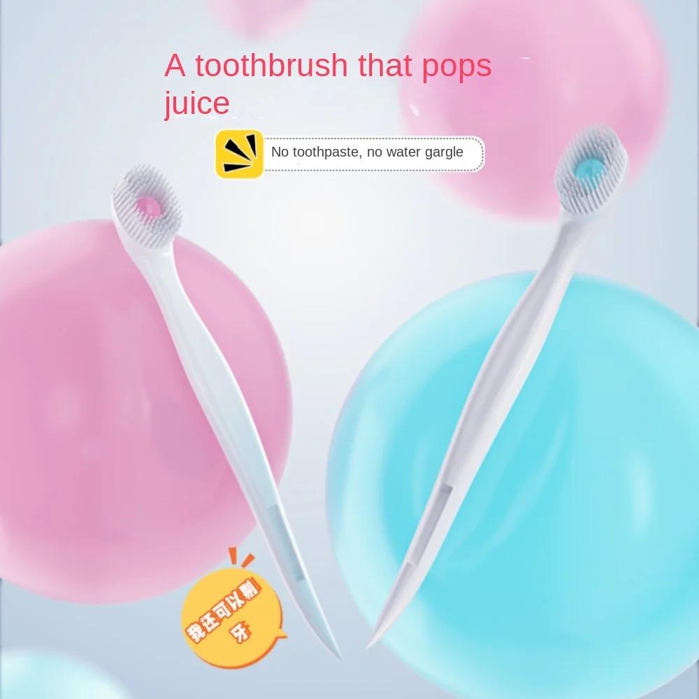 Зубная щетка Bursting Bead Independent Household одноразовая мини-зубная щетка с мягкой щетиной щетка с свежим дыханием