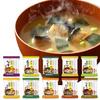 Setagaya Natural Foods Kiwami no Dashi Reduced Salt Miso Soup (10 varieties x 3 servings each 30 total) Freeze-Dried Gift Solid (White Awase Red Miso)