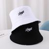 Double-sided Bucket Hat Men's Hipster Letter Graffiti Versatile Student Summer Hat Women's Basin Hat Sun Hat