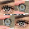 Eyeshare Синие цветные контактные линзы для глаз, натуральные линзы для глаз, серые контактные зеленые линзы, синие линзы, модные линзы, 1 пара