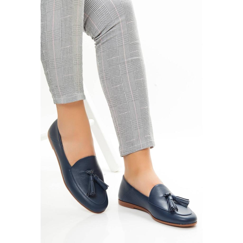 Женская мода из натуральной кожи коричневые кожаные мокасины повседневная обувь