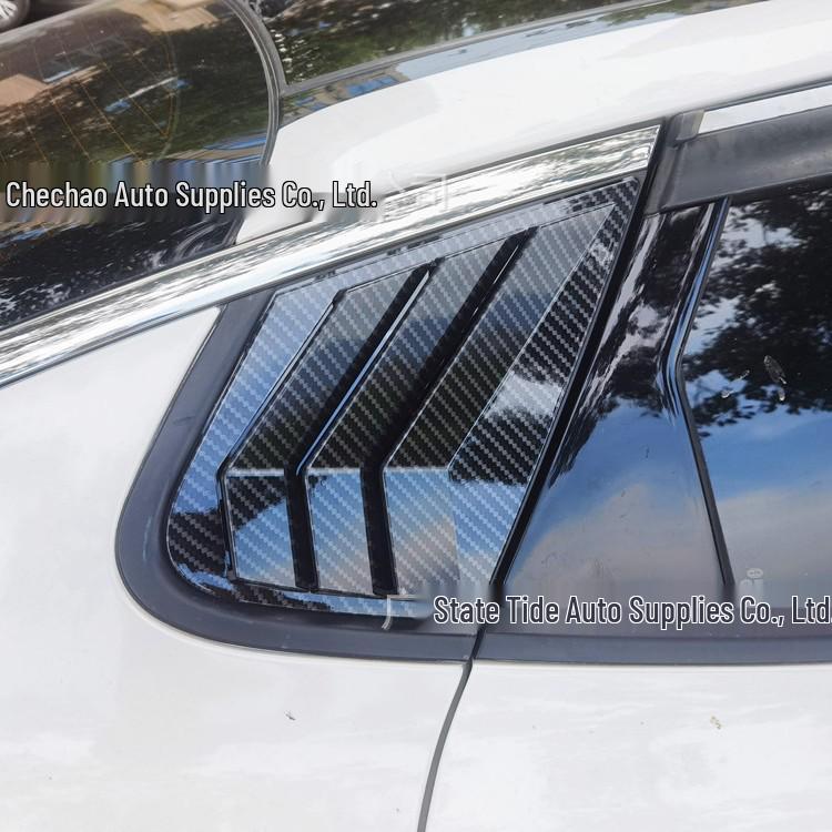 Kia K5 2016-19 Задние боковые окна Карбоновые жалюзи - Внешний тюнинг в стиле Mustang